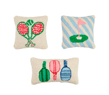 Load image into Gallery viewer, Sports Mini Hooked Pillow