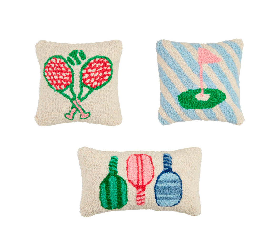 Sports Mini Hooked Pillow