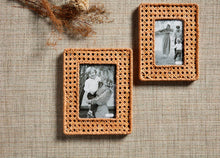 Load image into Gallery viewer, Woven Cane Picture Frame