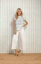 Load image into Gallery viewer, White Dolly Flutter Top
