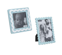 Load image into Gallery viewer, Blue Wood Frames