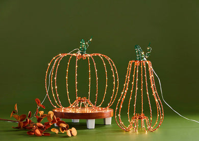 Light-Up Pumpkins