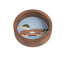 Load image into Gallery viewer, Wine Needlepoint Coaster