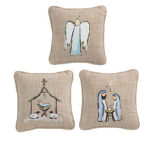 Load image into Gallery viewer, Mini Nativity Pillow