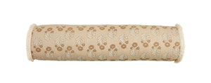 Taupe Block Print Bolster