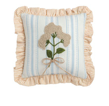 Load image into Gallery viewer, Mini Spring Floral Embroidered Pillow