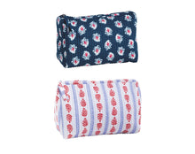 Load image into Gallery viewer, Navy Americana Block Print Case