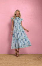 Load image into Gallery viewer, Perin Smocked Midi Dress
