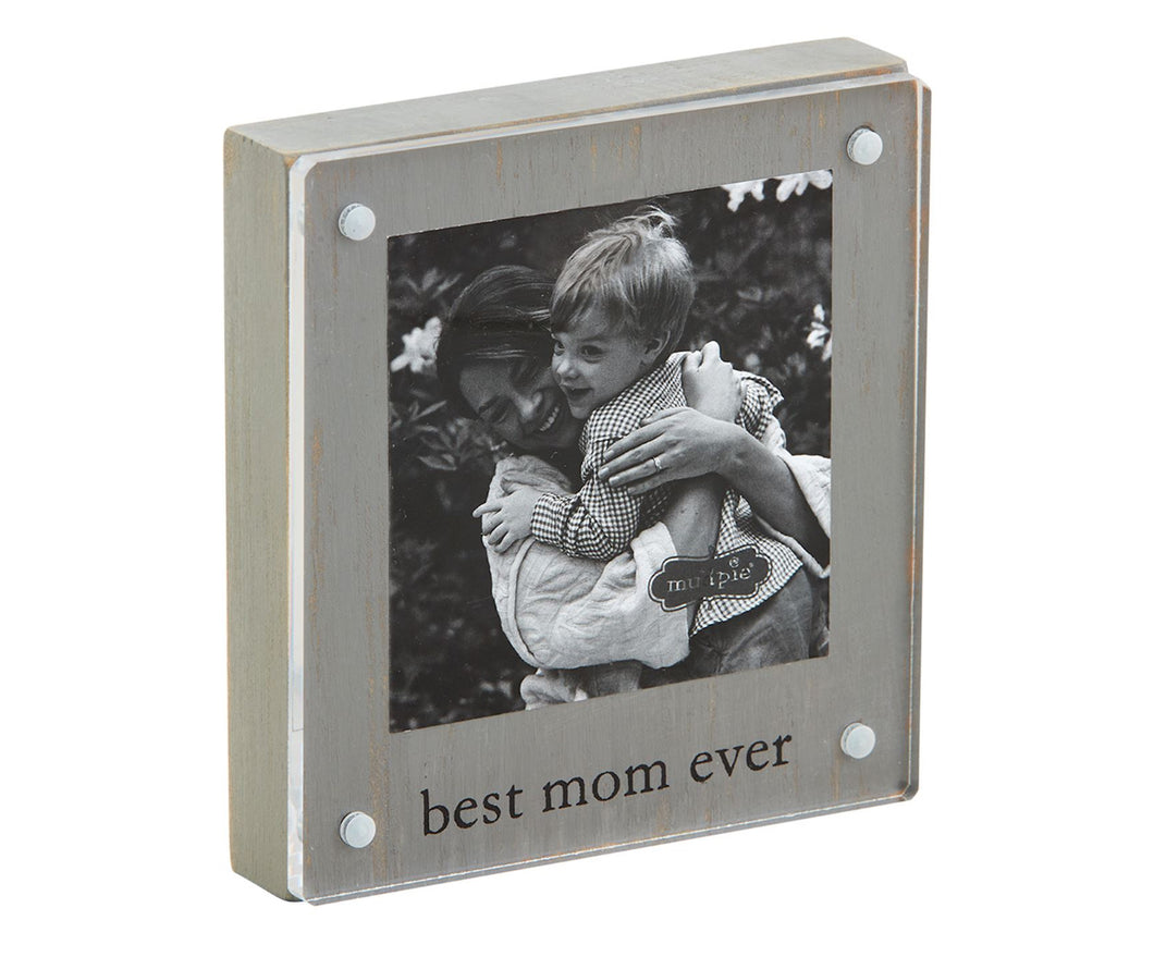 Best Mom Ever Acrylic Block Frame