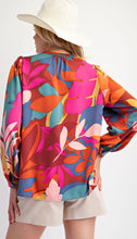 Load image into Gallery viewer, Mocha Magenta Button Down