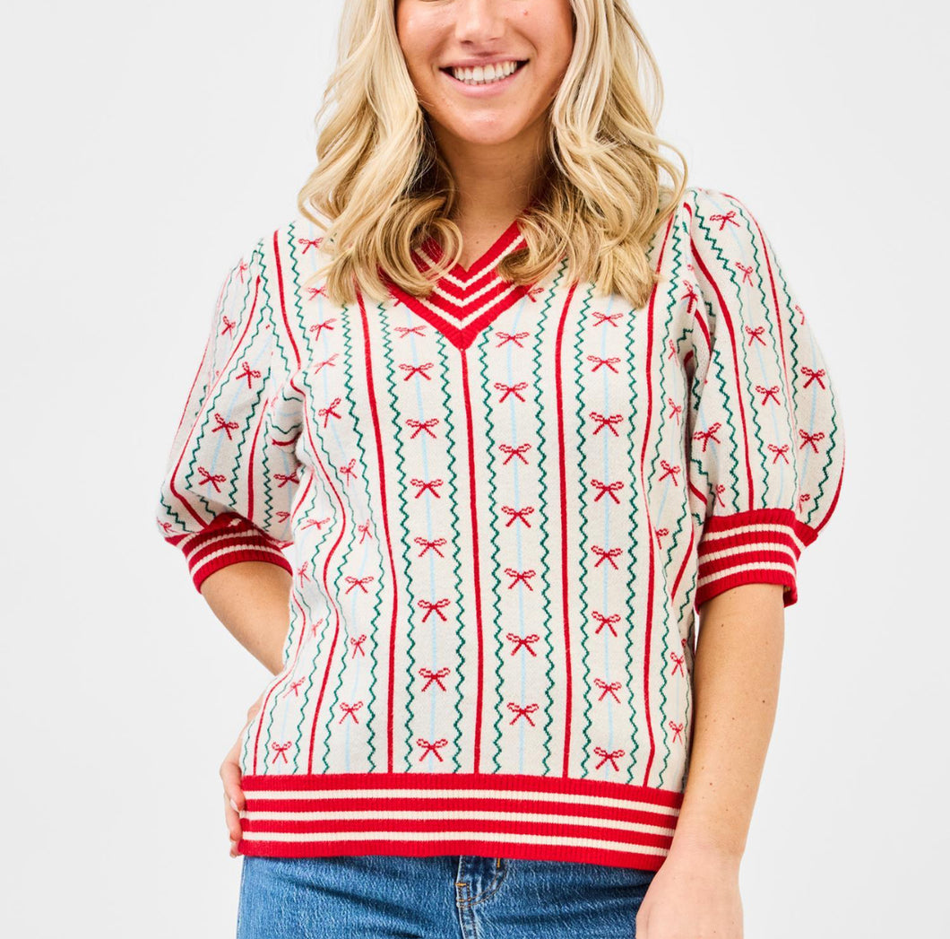 Faith in a Bow Sweater