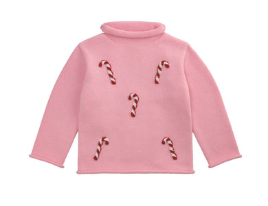 Candycane Rollneck Sweatere