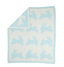 Load image into Gallery viewer, Chenille Bunny Blanket