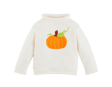 White Pumpkin Rollneck Sweater