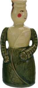 Stoneware Woman Shaped Taper Holder