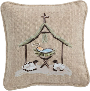 Mini Nativity Pillow