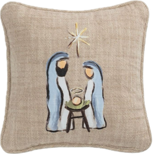 Mini Nativity Pillow