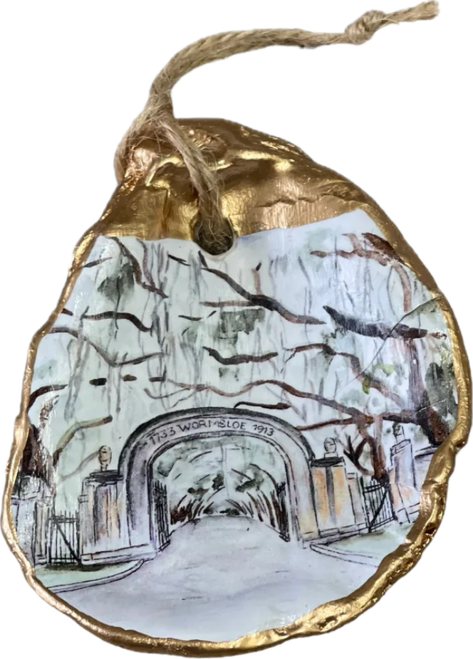 True South Wormsloe Ornament - TS318