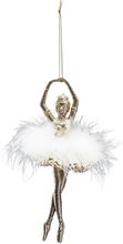 Load image into Gallery viewer, Ballerina Ornament with Feather Skirt