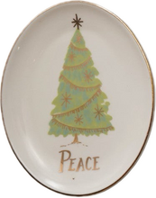 Load image into Gallery viewer, Oval Christmas Tree Dish
