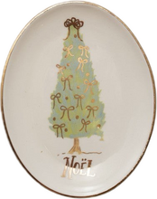Load image into Gallery viewer, Oval Christmas Tree Dish