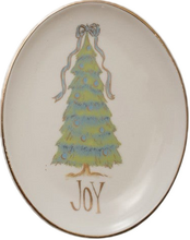 Load image into Gallery viewer, Oval Christmas Tree Dish