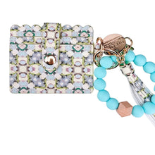 Load image into Gallery viewer, Keychain Wristlet Wallet