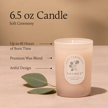Load image into Gallery viewer, Soft Ceremony Poured Candle