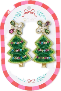 Beaded Holiday Icon Earrings