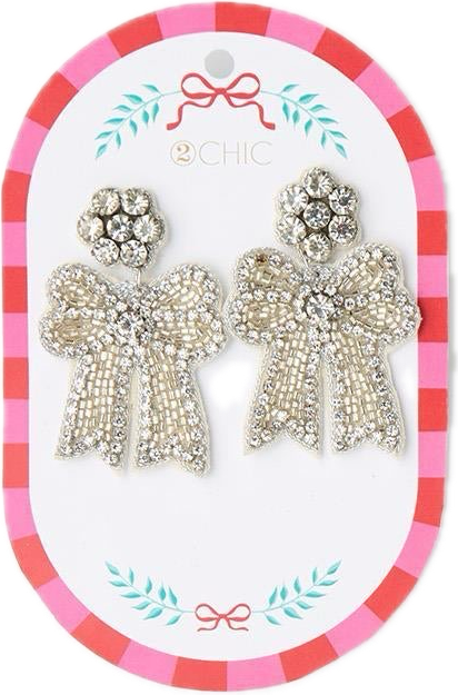 Beaded Holiday Icon Earrings