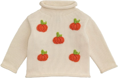Mini Pumpkin Rollneck Sweater