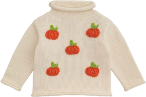 Mini Pumpkin Rollneck Sweater