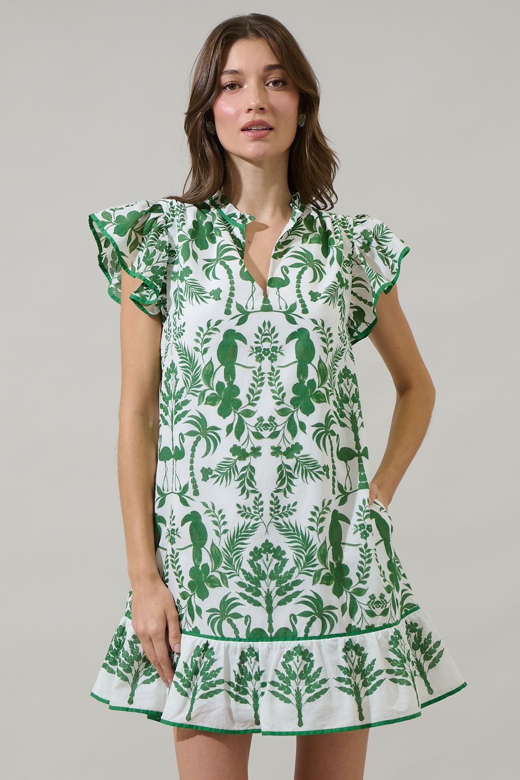 Davina Green Floral Dress