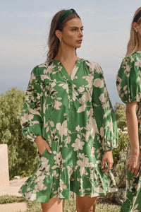 Nora Green Floral Shift Dress