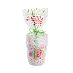 Holiday Party Cups & Straws