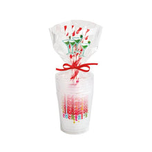Load image into Gallery viewer, Holiday Party Cups &amp; Straws