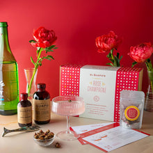 Load image into Gallery viewer, Rose Champagne Cocktail Kit