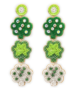 Clover Linear Earrings