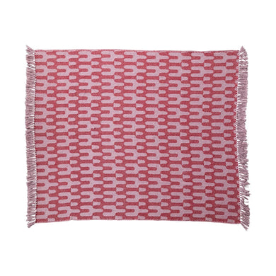 Red & Pink Throw Blanket