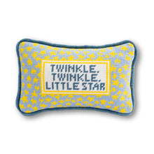 Load image into Gallery viewer, Twinkle Twinkle Mini Needlepoint Pillow
