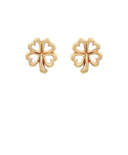 Load image into Gallery viewer, Shamrock Stud Earrings