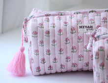 Load image into Gallery viewer, Rosy Mist Cosmetic Bag