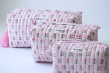 Load image into Gallery viewer, Rosy Mist Cosmetic Bag