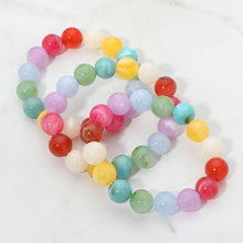 Load image into Gallery viewer, 3PCS - Marbled Resin Ball Beaded Stretch Multi Layered Bracelets