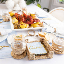 Load image into Gallery viewer, Natural Woven Beverage Napkin Tray