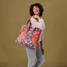 Load image into Gallery viewer, ICELANDIC POPPIES blu Bag Reusable Shopper Tote