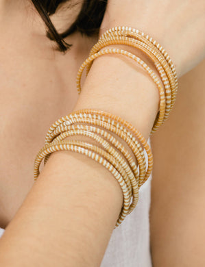 Golden Sand Beach Bangles