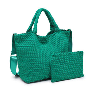 Medium Woven Neoprene Tote
