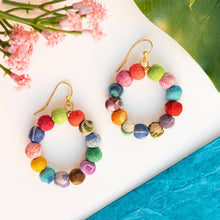 Load image into Gallery viewer, Kantha Classic Petite Hoops