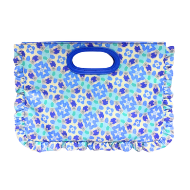 Bramble Blue Parham Pouch Bag